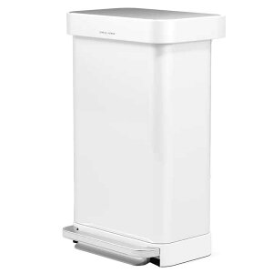 �y���K�i�z�y���K�̔��X�z simplehuman �u�V���v���q���[�}�� ���N�^���M�����[ �X�e�b�v�J�� 45L �v �_�X�g�{�b�N�X �y�_���� �S�~�� �ӂ� �X�e�����X �������� �h�~ �����` 45���b�g�� �S�~ �� 