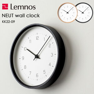 yr[Tz mX Lemnos k NEUT wall clock j[g EH[ NbN l KK22-09 |v Ǌ| XebvZRh fUCi[ Vv _ ~j} X^CbV ^J^m