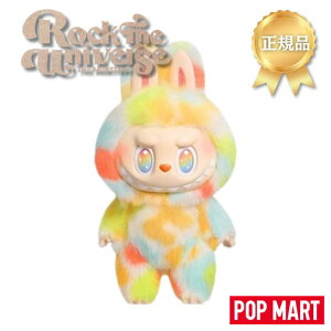 Kiۏ THE MONSTERS Big into Energy Series-ROCK THE UNIVERSE Vinyl Plush Doll bN U jo[X GiW[ uu Labubu ʂ y_g POP MART |bv}[g