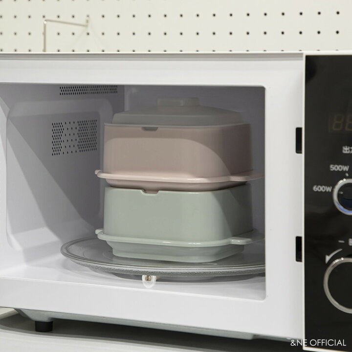 楽天市場】【2個セットで送料無料】 電子レンジ 蒸し器 Recopo 