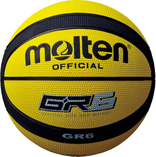 モルテン Molten BGR6YK 新作からSALEアイテム等お得な商品満載 バスケットボール6号球 17SS GR6 数量は多い イエロー×ブラック