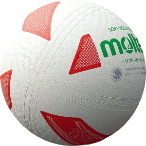 モルテン（Molten）　S3Y1200WX　ソフトバレーボール 検定球 白赤緑 17SS