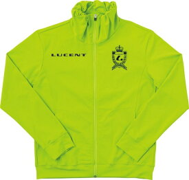 LUCENT（ルーセント）　XLW6335　　テニス　レディース ウインドプラスウォーマーシャツ ライム 17FW