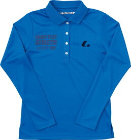 LUCENT（ルーセント）　XLP4927　テニス　レディース 長袖ポロシャツ ブルー　18SS