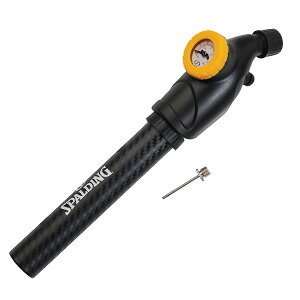スポルディング (SPALDING) 8485SPCA バスケットボール 空気圧計付き デュアルアクションポンプ 5.5インチ(14cm) 21FW