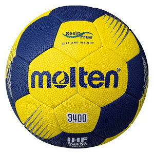 モルテン(Molten) H1F3400YN ハンドボール ボール 屋外グラウンド専用 中学生女子/小学生男子用 1号球 21FW