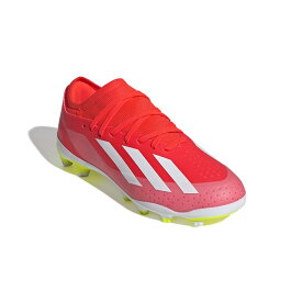 ＜5000円以上で使えるクーポン発行中 お買物マラソン＞ adidas（アディダス）　IF0682　サッカー　ジュニア スパイク　KIDS X CRAZYFAST エックス クレイジーファスト LEAGUE HG/AG 24Q2