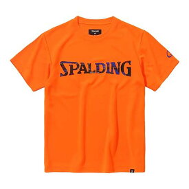 スポルディング （SPALDING）　SJT24050 7600　バスケットボール　ジュニア オーバーラップド カモ ロゴ Tシャツ　24SS