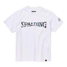 スポルディング （SPALDING）　SJT24050 2000　バスケットボール　ジュニア オーバーラップド カモ ロゴ Tシャツ　24SS