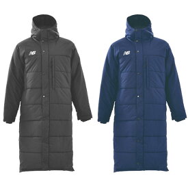 SALE　ニューバランス（new balance）　JMJF1424　サッカー　パデッド ロングコート 中綿ベンチコート 24FW