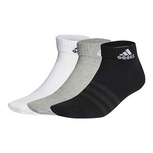 <限定クーポン発行中 10/27 09:59まで お買い物マラソン> adidas(アディダス) EBL54 IC1283 マルチSP 薄手 軽量 アンクルソックス 3足組 25Q1
