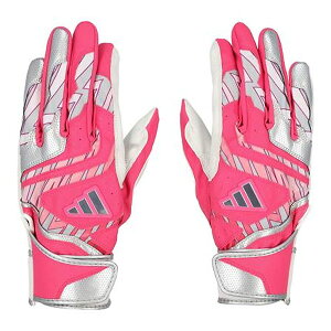 <限定クーポン発行中 10/27 09:59まで お買い物マラソン> <ネコポス発送 送料無料> adidas(アディダス) LBG504 6113 野球 バッティング手袋 バッティンググラブ MID 両手用 25Q1