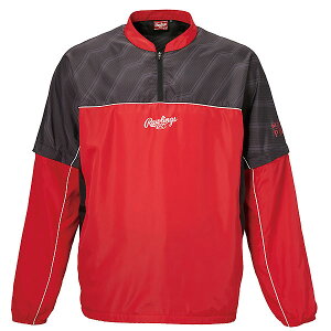<限定クーポン発行中 10/27 09:59まで お買い物マラソン> ローリングス(Rawlings) AOS14F09 BRD 野球 トレーニングウェア COMBAT コンバット コンバーチブル ピステ ブラック×レッド 24FW