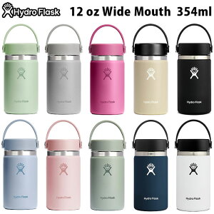 N[|s 10/9 01:59܂ }\ Hydro FlaskinChtXNj@8900140 #5089021 XeX {g  ^u[ HYDRATION 12 oz Wide Mouth nCh[V 12IX C