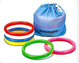 エバニュー(Evernew) リングバトン 6色組 EGA160 陸上 12SS