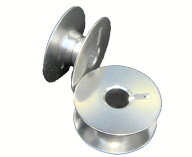 アルミボビン（職業用ミシン用）　寸法　直径21＊幅9mm【メール便での発送OK】