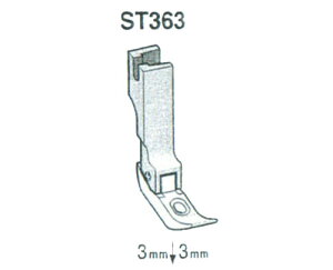スイセイ テフロンジッパー押え/ST363【メール便での発送OK】