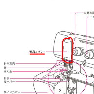 ベビーロック　ふらっとろっく用天秤カバー【メール便での発送OK】