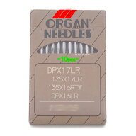 ミシン針（ナイフ針）　「オルガン針　DP＊17LR（10本入）」　【メール便での発送OK】