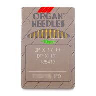 ミシン針（チタン針）　「オルガン針　DP＊17PD（10本入）」　【メール便での発送OK】
