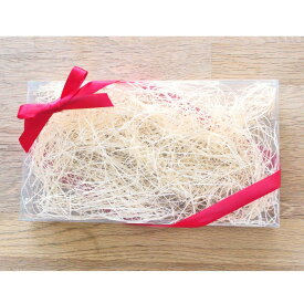 【オプション】選べるから嬉しいフォトクッキーセット専用：ラッピング（クリスタルボックス＋リボン）