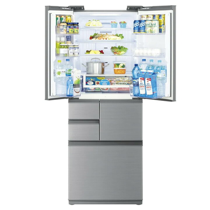 楽天市場】《送料区分E》シャープ 冷蔵庫 6ドア 502L SJ-X502P-S 