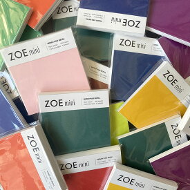 【ZOE mini 詰め替え用】メモパッド　縦100mm横100mm　正方形　お洒落　カラフル　110枚　色紙　国内　おしゃれ　アクセサリー　ノートメモ　メモ帳　文房具 &PAPERS ANDPAPERS アンドペーパーズ プレゼント　贈り物　粗品