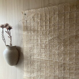 Loktawaxpaper　ロクタワックスペーパー ネパール　手漉き　手仕事　インテリア　壁面