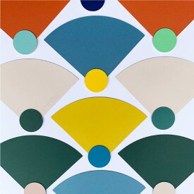 PAPERFAN　　うちわ　扇子　プチ土産　カラフル