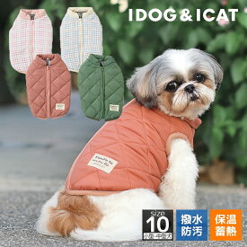 idog iDog WARM REACT SHIELD COAT 背中開きウォームベスト 蓄熱 保温 撥水 防汚 アイドッグ