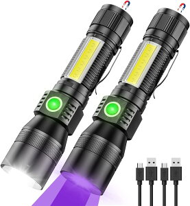 d LED [d USB  p ŋ ledCg COBƓ 7[h 3 in 1 ^ }Olbge[ ubNCg IPX7h Px 2600[ 18650eʃobe[Y[ |PbgNbv 