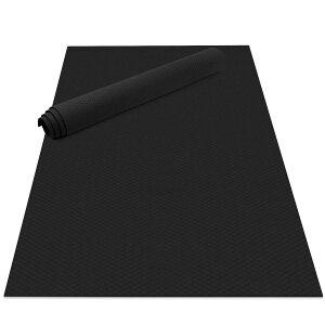 ヨガマット キャリーストラップ付 183x122cm/200x130cm 極厚6mm 滑り止め トレーニングマット エクササイズマット