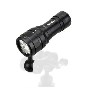 _CrOCg DL07 LED d h 3000LM Px Cg ʐ^Bep̍Lp/X|bg/UV/ԐFlރCg _CrOd LED̗p 100M܂Ŏgp(obe[Ə[dt)