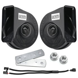 ホーン 車 トヨタ汎用 12V レクサス プレミアムホーン レクサス風 TOYOTA LEXUS 車用 サウンド クラクション ホーン 2セット 120db 高音/低音 防水 防塵 二股分岐ハーネス付き 取付簡単