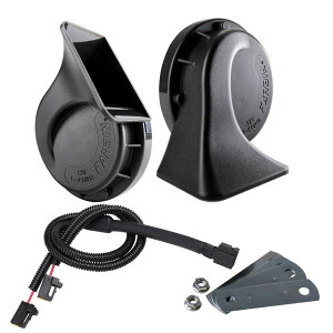 ホーン12V汎用 ツイントーン ホーン トヨタ専用2股分岐コネクター 変換ケーブル 高音/低音 2個入 ABS材質 120dB 渦巻き型 迫力あるサウンド