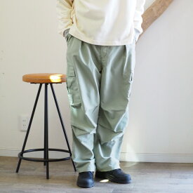 【軽く丈夫なリップストップナイロンにアップデート】melple（メイプル）/Berkeley Cargo Pants/カーゴパンツ/リップストップ/24ss