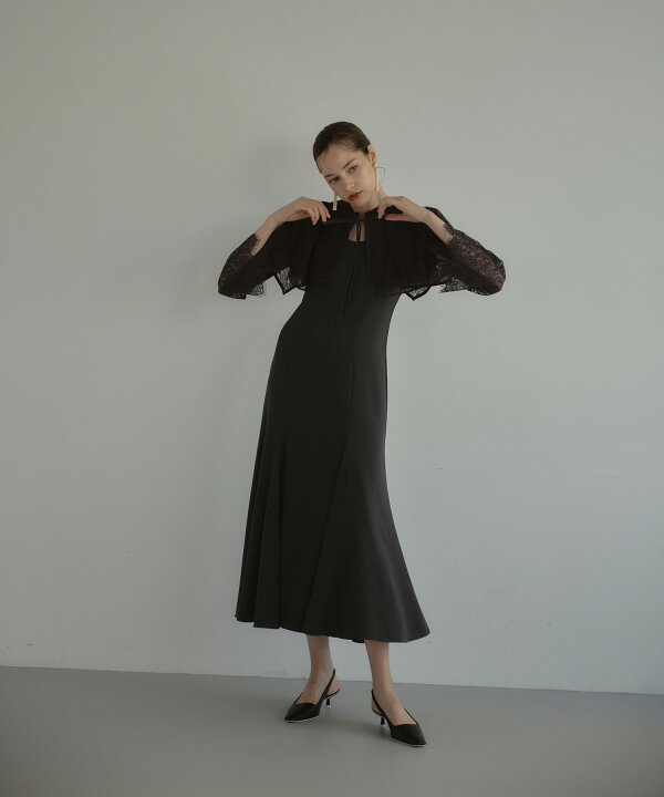 楽天市場】【公式】 ANDRESD アンドレスド 【 layered cape dress
