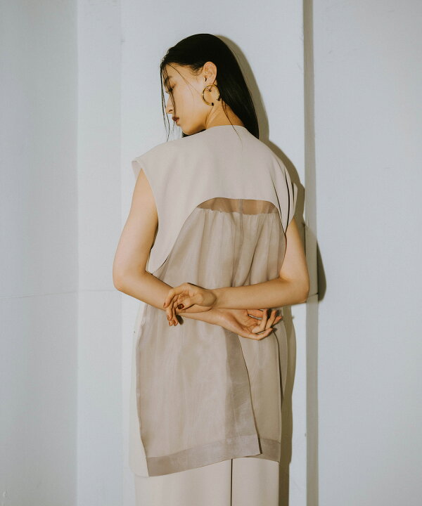楽天市場】【公式】 ANDRESD アンドレスド 【 back sheer gilet setup 
