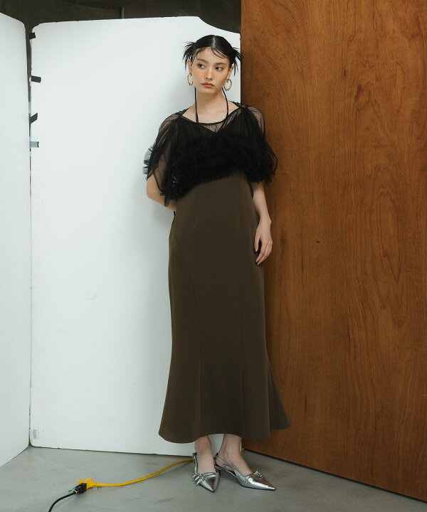 楽天市場】【公式】 ANDRESD アンドレスド 【 volume soft tulle dress 