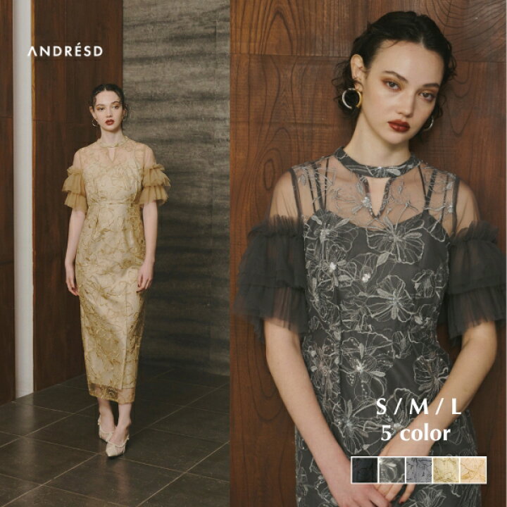 楽天市場】【公式】 ANDRESD アンドレスド 【 key neck embroidery  