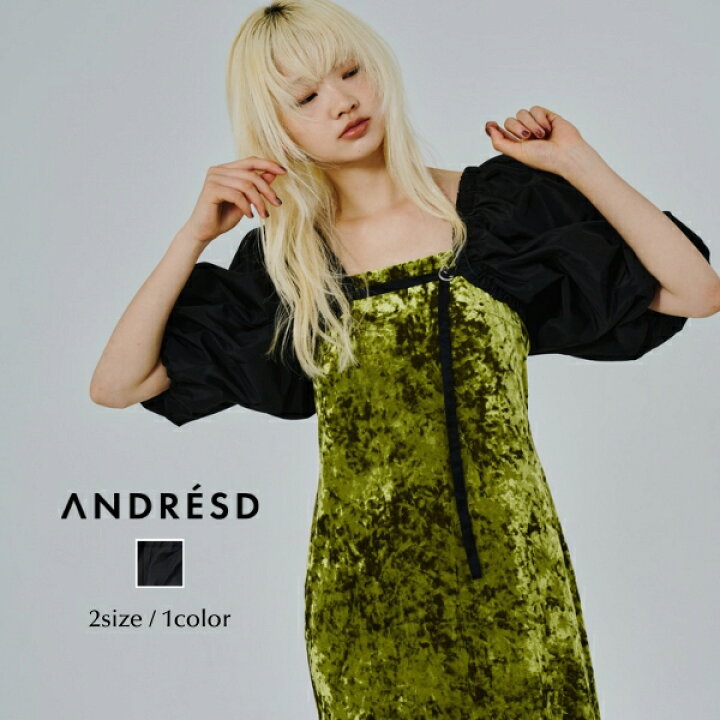 楽天市場】【公式】 ANDRESD アンドレスド 【 volume puff over sleeve 