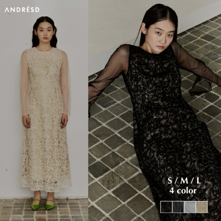 楽天市場】【公式】 ANDRESD アンドレスド 【 leaf embroidery back 