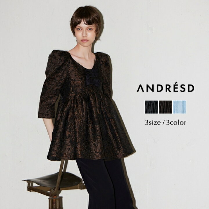 楽天市場】【公式】 ANDRESD アンドレスド 【 edge ribbon setup dress 