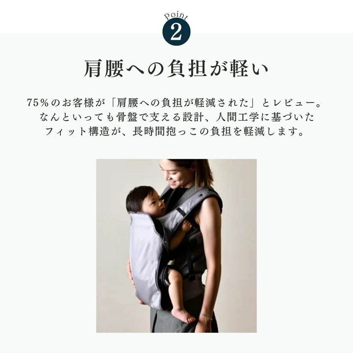 楽天市場】骨盤設計 日本人のための日本製抱っこ紐【楽天1位