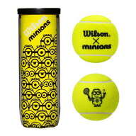 [ウイルソン テニスボール] Wilson MINIONS TENNIS BALLS ミニオンズ テニス ボール 3球入 1缶 WR8202401…