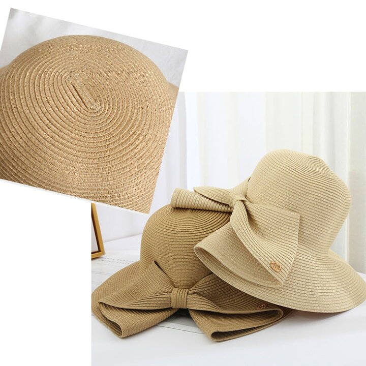 楽天市場 期間限定980円offクーポン利用で1690円 麦わら帽子 帽子 レディース 折り畳み 夏 可愛い リボン サイズ調整制可能 つば広 紫外線対策 Uvカット 天然素材 通気性 涼しい 女性 ストローハット インスタ 話題 10代 代 30代 40代 マジカルシェリー