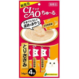 いなば　CIAO　ちゅ〜る　とりささみ　4本入り（14gx4本）×★6個★　SC-73