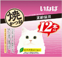 いなば 焼かつお 高い品質 高齢猫用 日本全国 送料無料 QSC-27 12本入り