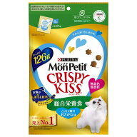 ネスレ　モンプチ　クリスピーキッス　総合栄養食　とびきり贅沢おさかな味　126g×★15個★【ケース販売…