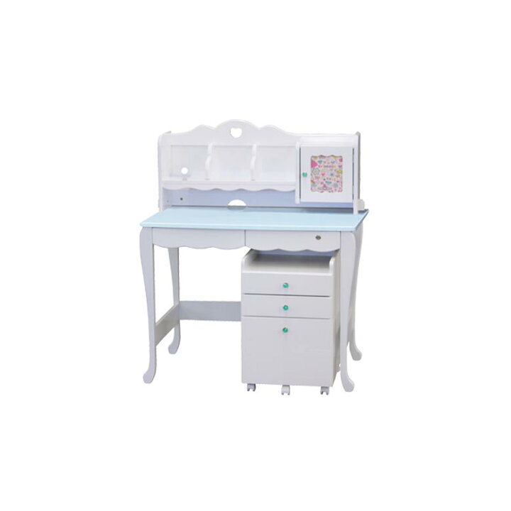 楽天市場】【全商品に使える10%offクーポンあり!!】 学習机 女の子 3点 